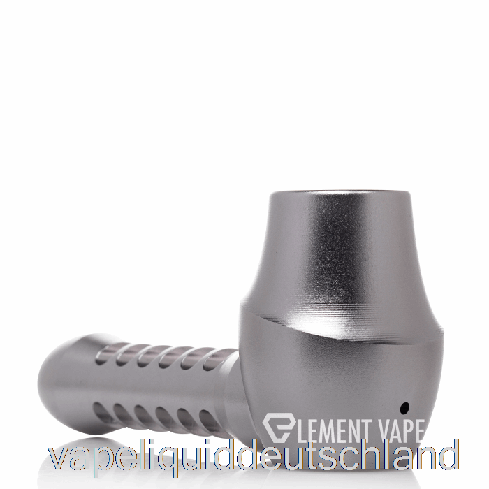 Cheech Glas Mit Metall Ummantelter Löffel, Handpfeife, Graue Vape-Flüssigkeit
